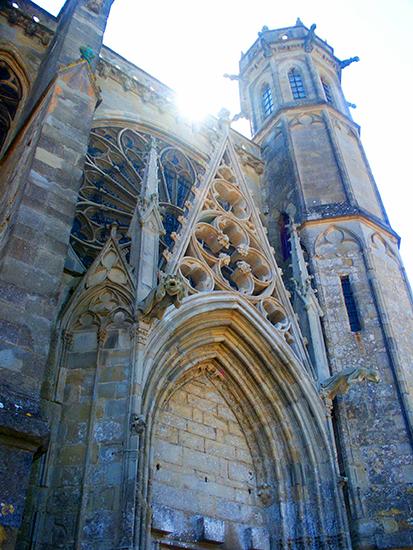 St. Nazaire Cathedral, Carcassonne.©J.Hulsey