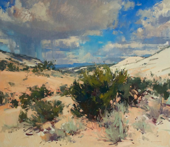 Landscape Painting by Jill Carver