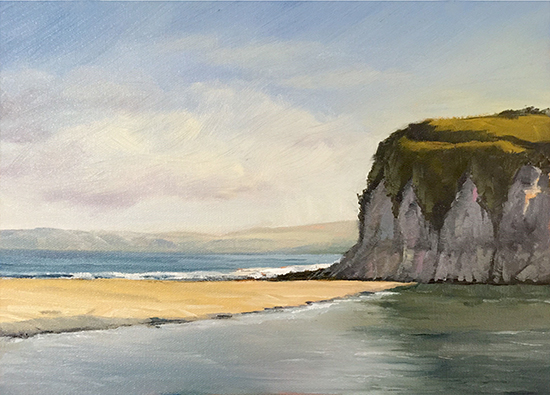 Drake's Bay, Oil, © Cindy Wheeler