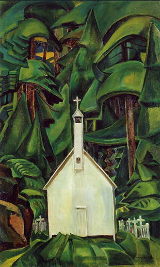 Indian Church, 1929, Emily Carr