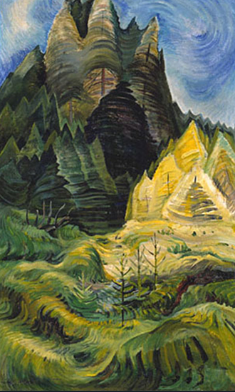 Reforestation, 1936, Emily Carr