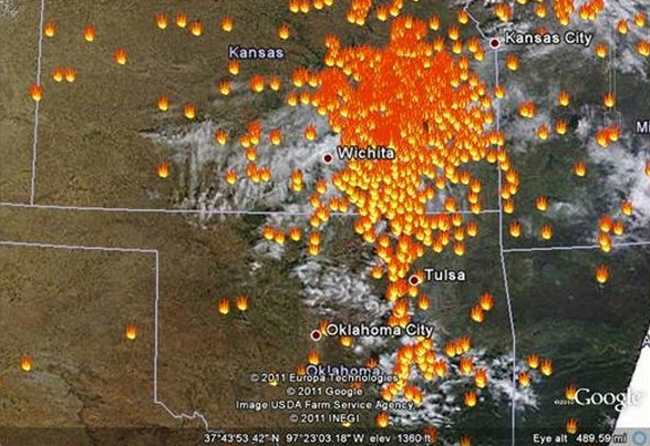 Fires in the Flint Hills