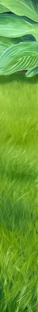 Green Slice of Painting © JM Hulsey