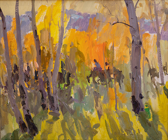October, 20 x 24", Oil, © Gregory Packard