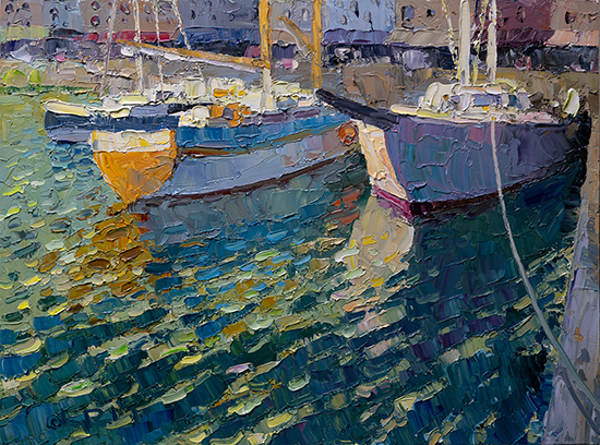 Shimmer, 18 x 24", Oil, © Gregory Packard
