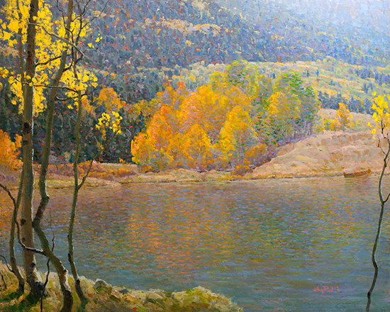 The Space Between, 48 x 60", Oil, © Gregory Packard