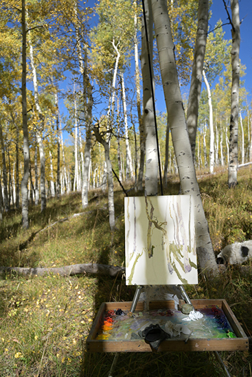 Plein Air Oil Painting Demo, Step 3, © Gregory Packard
