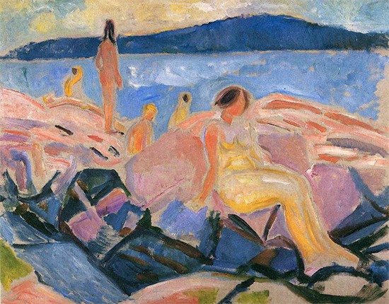 High Summer II, 1915, Edvard Munch