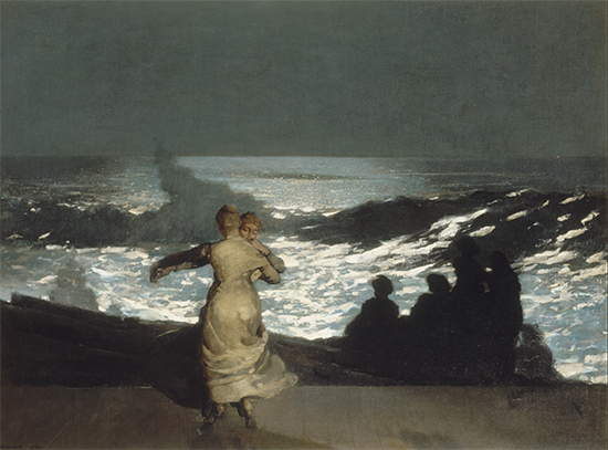 Summer Night, 1890, Winslow Homer
