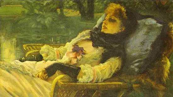 The Dreamer, Summer Evening, 1871, James Tissot