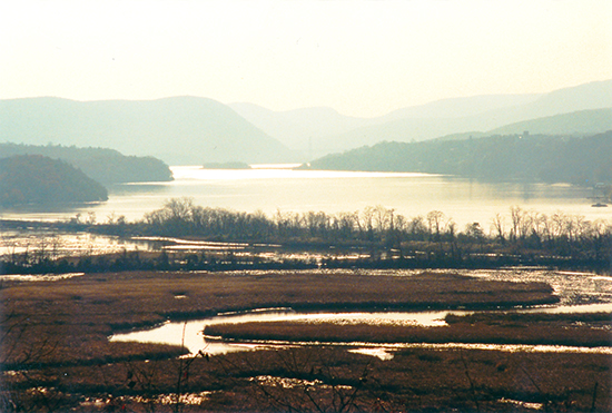The Hudson River from Constitution Marsh