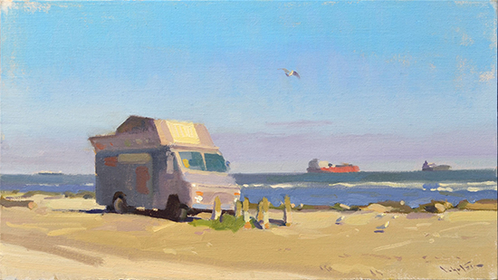 Tacos Con Arena, Oil, © John Lasater