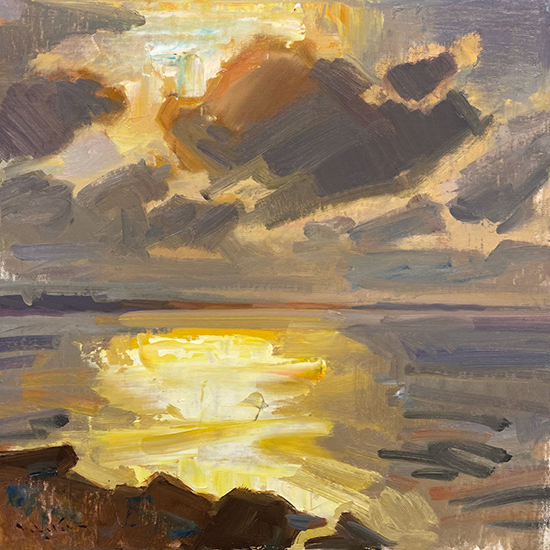 Symphony on the Bay, Oil, © John Lasater