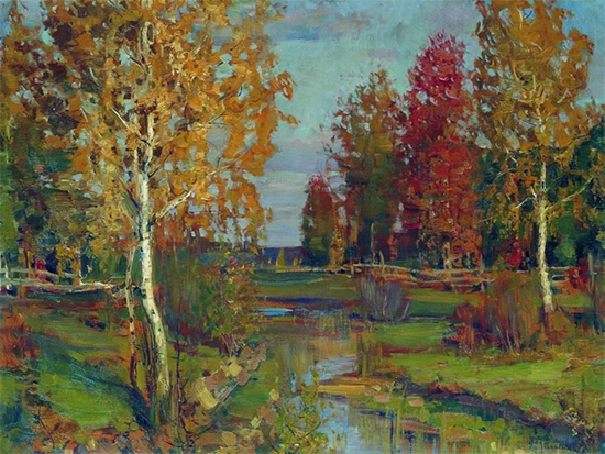 Autumn, 1892, Isaac Levitan