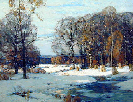 Oil Painting by John F. Carlson