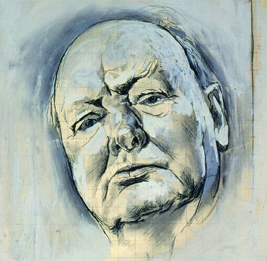 Sketch of Winston Churchill by Graham Sutherland