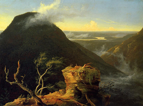 Hudson River Landscape by Thomas Cole