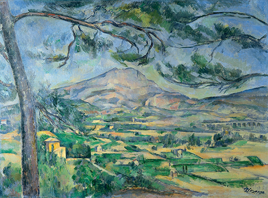 Mont Sainte Victoire by Paul Cezanne