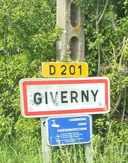 Sign Post Giverny © Erc Santoli