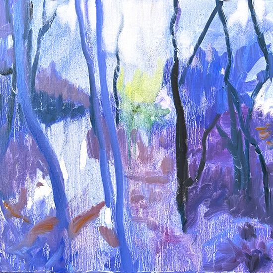 Step 2, Walk with Me, Oil Painting Demo, © JM Hulsey
