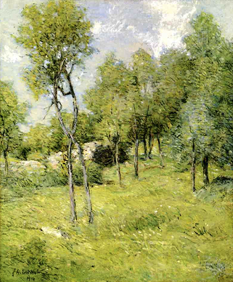 Paisaje de verano, 1914, J. Alden Weir
