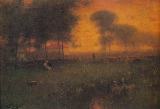 Evening Montclair New Jersey George Inness