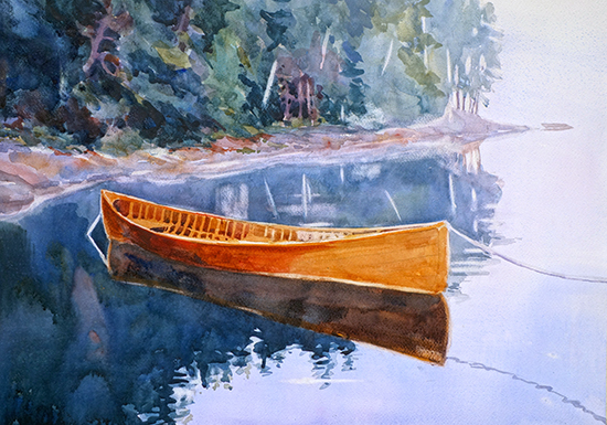 Watercolor by Sarah Yeoman