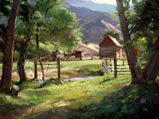 Springhill Morning by Howard Friedland