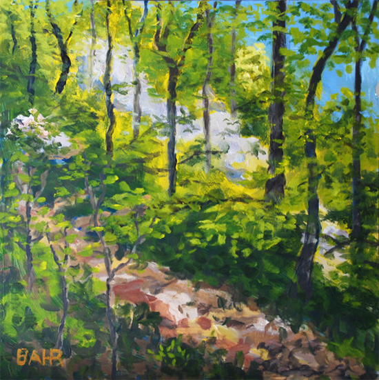 Forest Painting © Bob Bahr