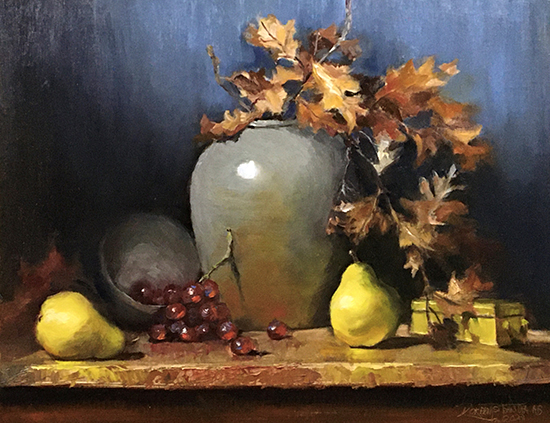 Autumn is Beckoning, 16 x 20" Oil, © Doreen St John