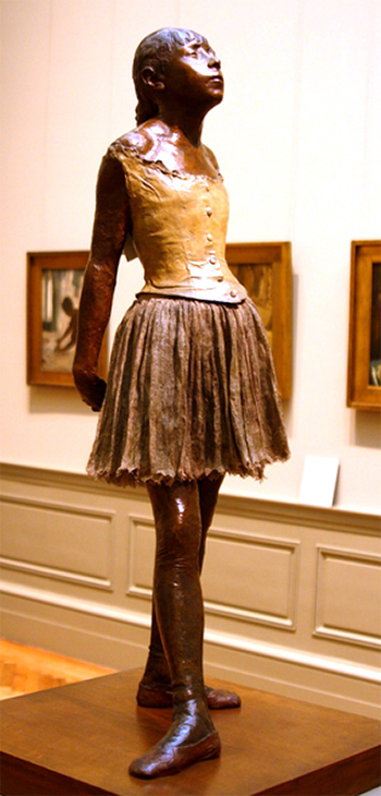Little Dancer of Fourteen Years Sculpture by Degas