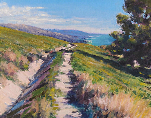landscape oil painting © Fernando Micheli