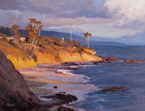 landscape oil painting © Fernando Micheli