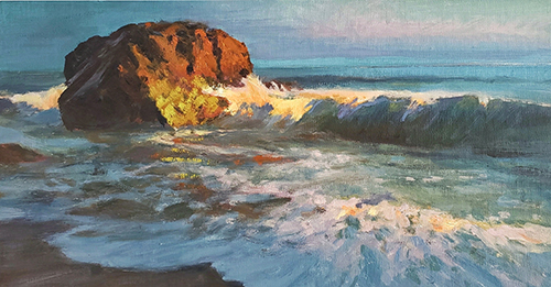 seascape oil painting © Fernando Micheli