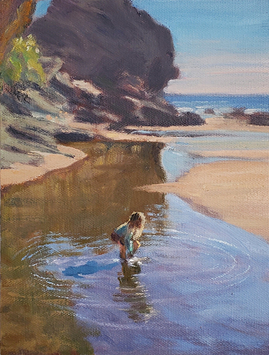 landscape oil painting © Fernando Micheli