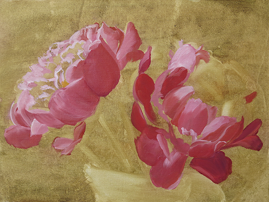 Ann Trusty peony painting demonstration