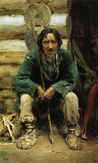 A Painting of the Bylinas Narrator Nikita Bogdanov, 1876, Vasily Polenov