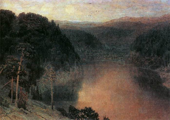 Mountain Lake 1892 Apollinary Vasnetsov