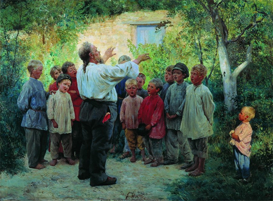 The Choir 1894 Yaroshenko