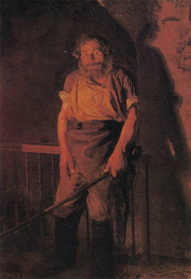 The Stoker 1878 Nikolai Yaroshenko