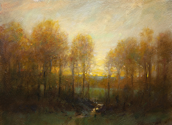 Berkshire October, 12 x 16", Oil, © John MacDonald