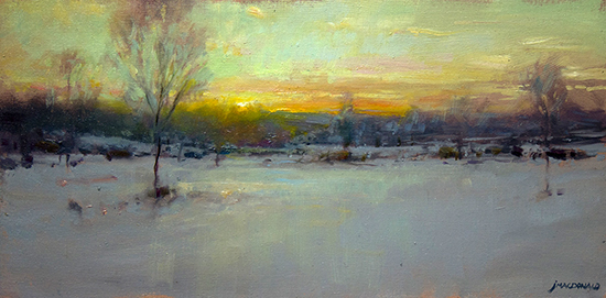 Early Dusk, LYRS, Oil, © John MacDonald