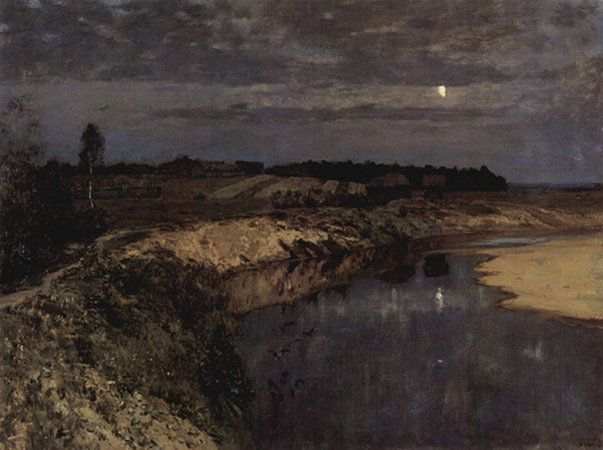 Oil Painting by Isaac Levitan