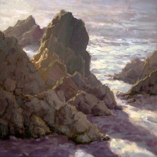 Sonoma Coast Stacks by Richard Lindenberg