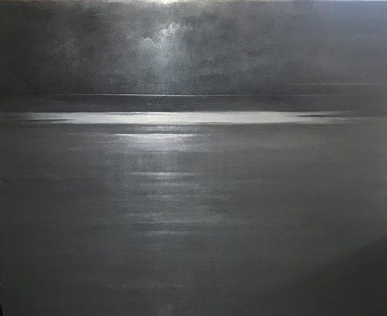 Moonlight Sonata, 50 x 40", Oil, © Mary Jo Van Dell
