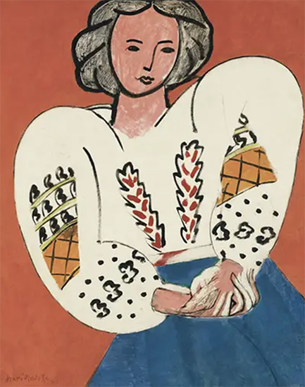La Blouse Roumaine, 1940, Henri Matisse