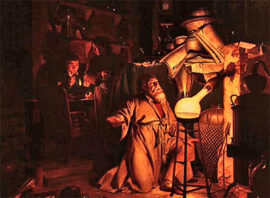 The Alchemist by Joseph Wright