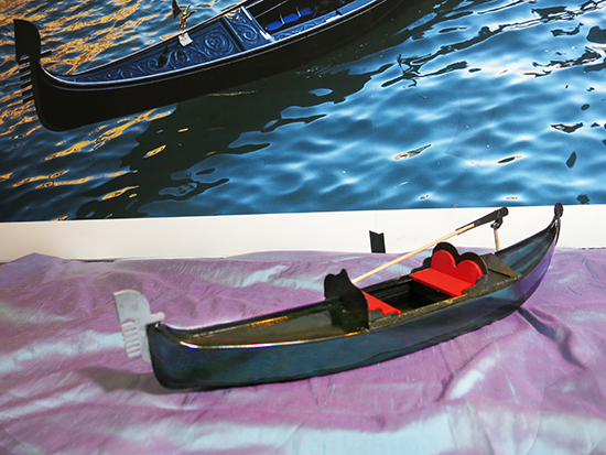 Photograph of Gondola Model