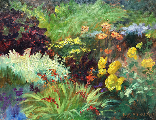 Garden Painting © Nancy Paris Pruden