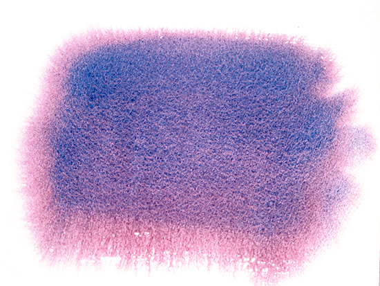 Granulation of watercolors